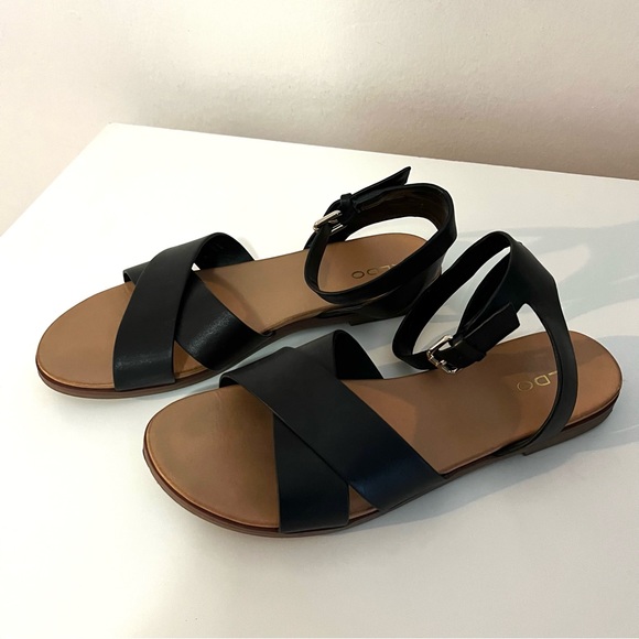 Aldo Cross Front Sandal - Picture 3 of 7
